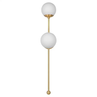 Globe Dual Wall Sconce by Schwung