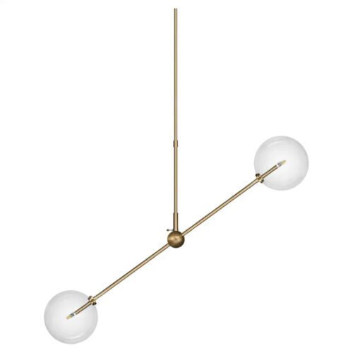 Balance Brass Chandelier by Schwung 1