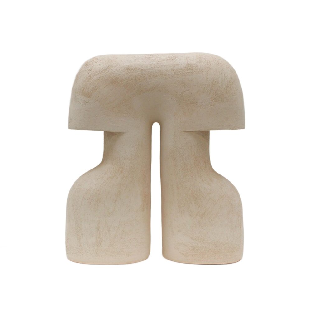 Edifice #45 Stoneware Lamp by Elisa Uberti 1
