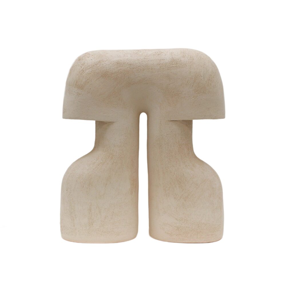 Edifice #45 Stoneware Lamp by Elisa Uberti 1