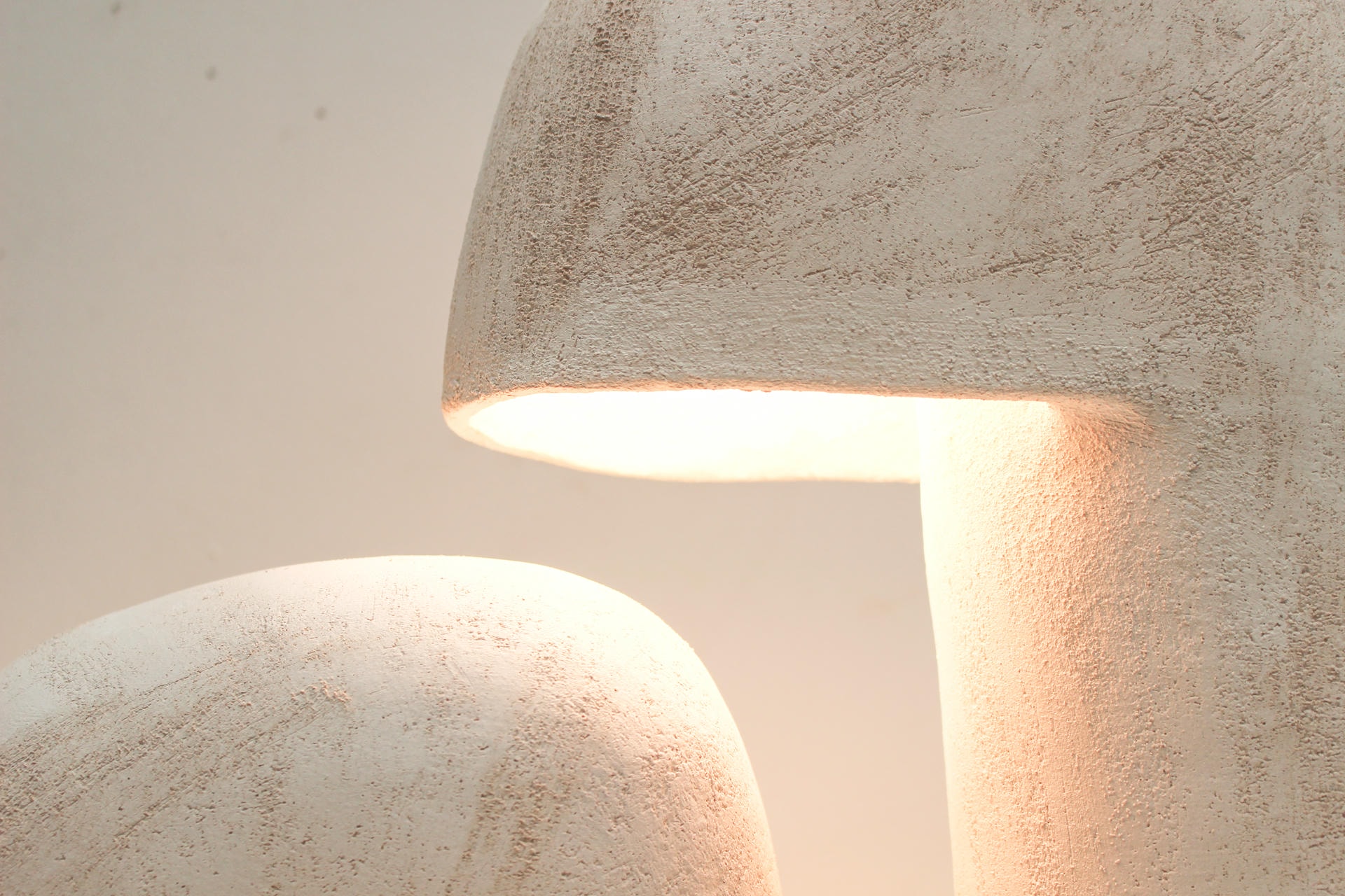 Edifice #45 Stoneware Lamp by Elisa Uberti 4