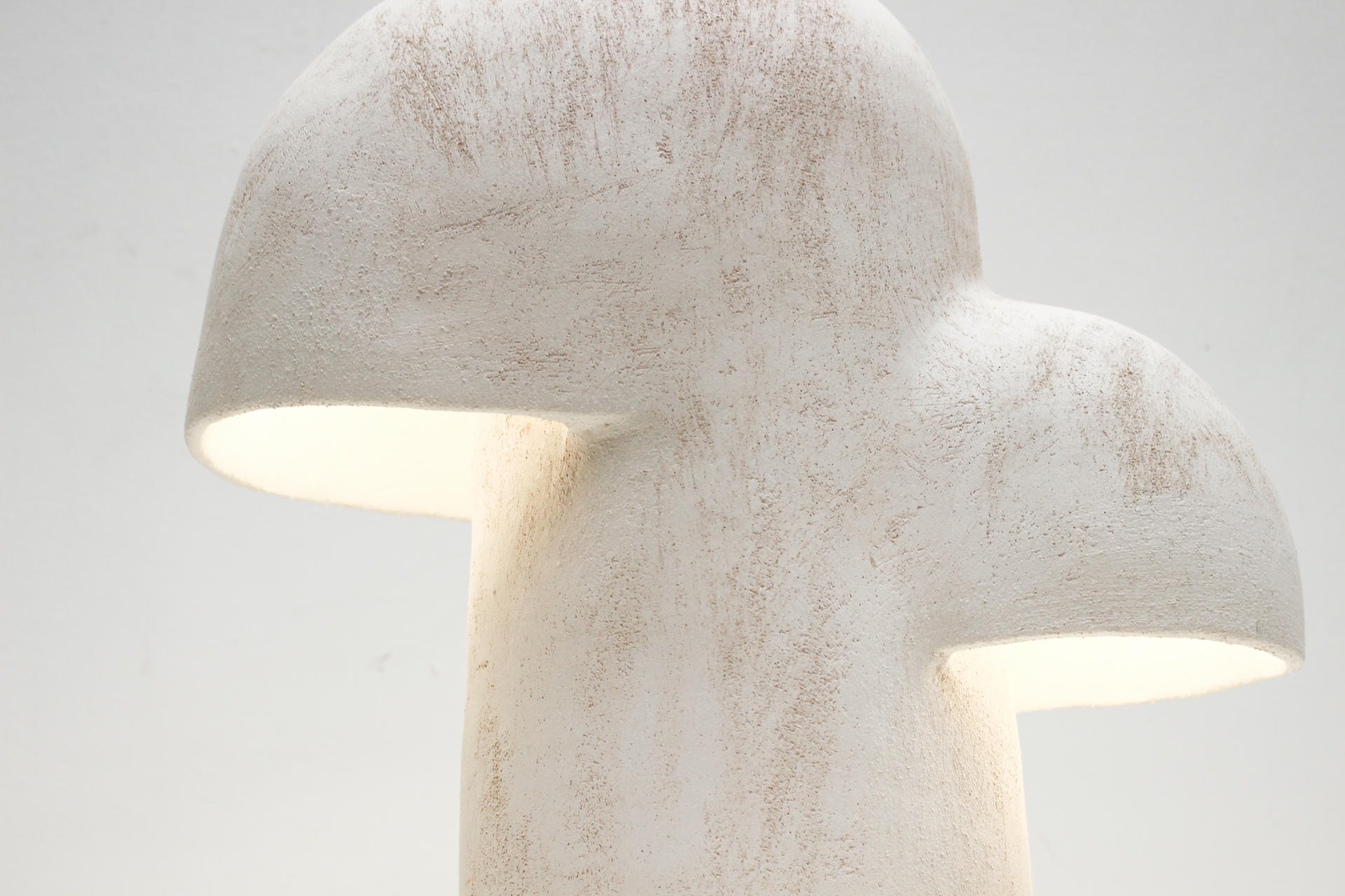 Edifice #45 Stoneware Lamp by Elisa Uberti 5