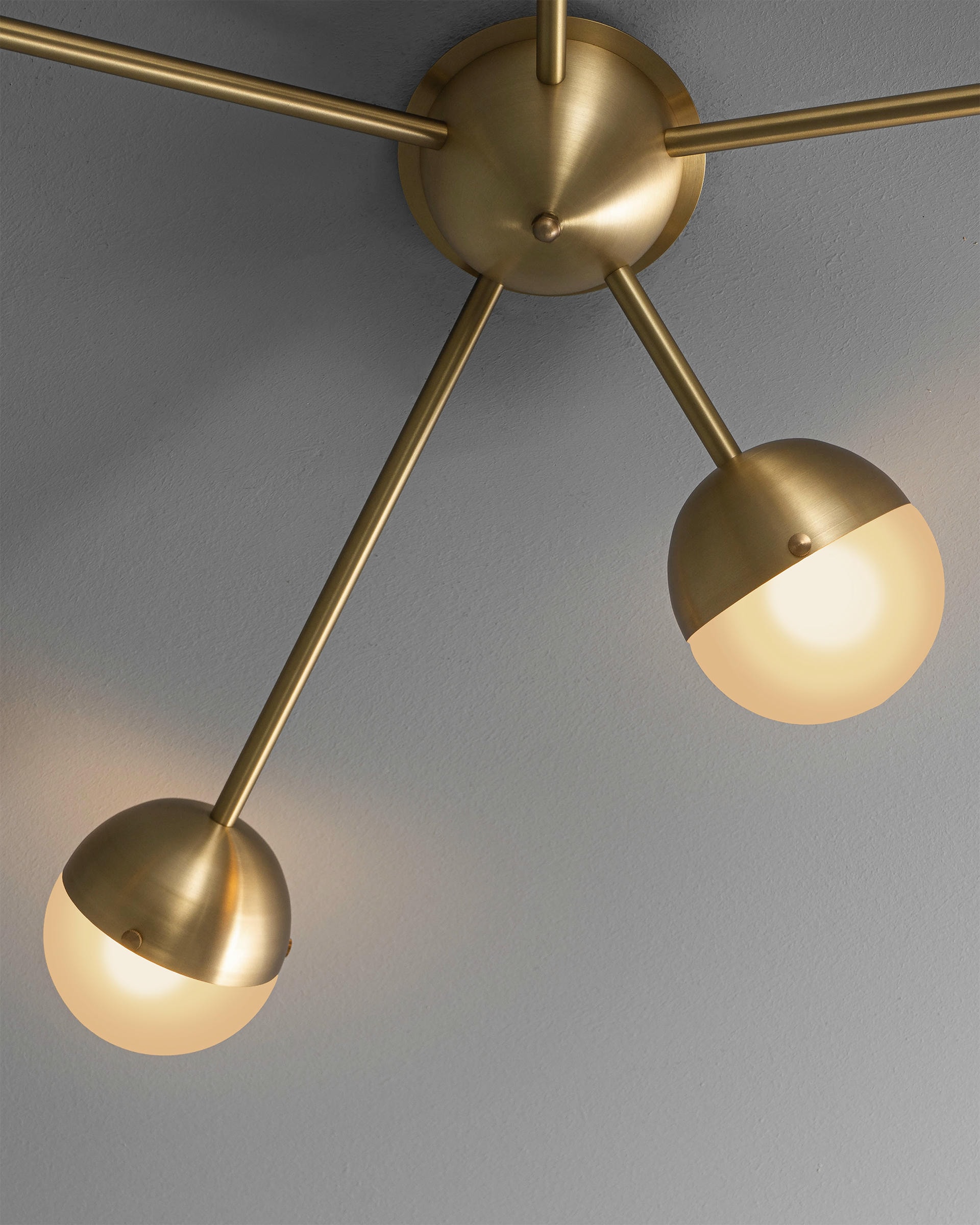 Molecule Spark Flush Mount by Schwung 4