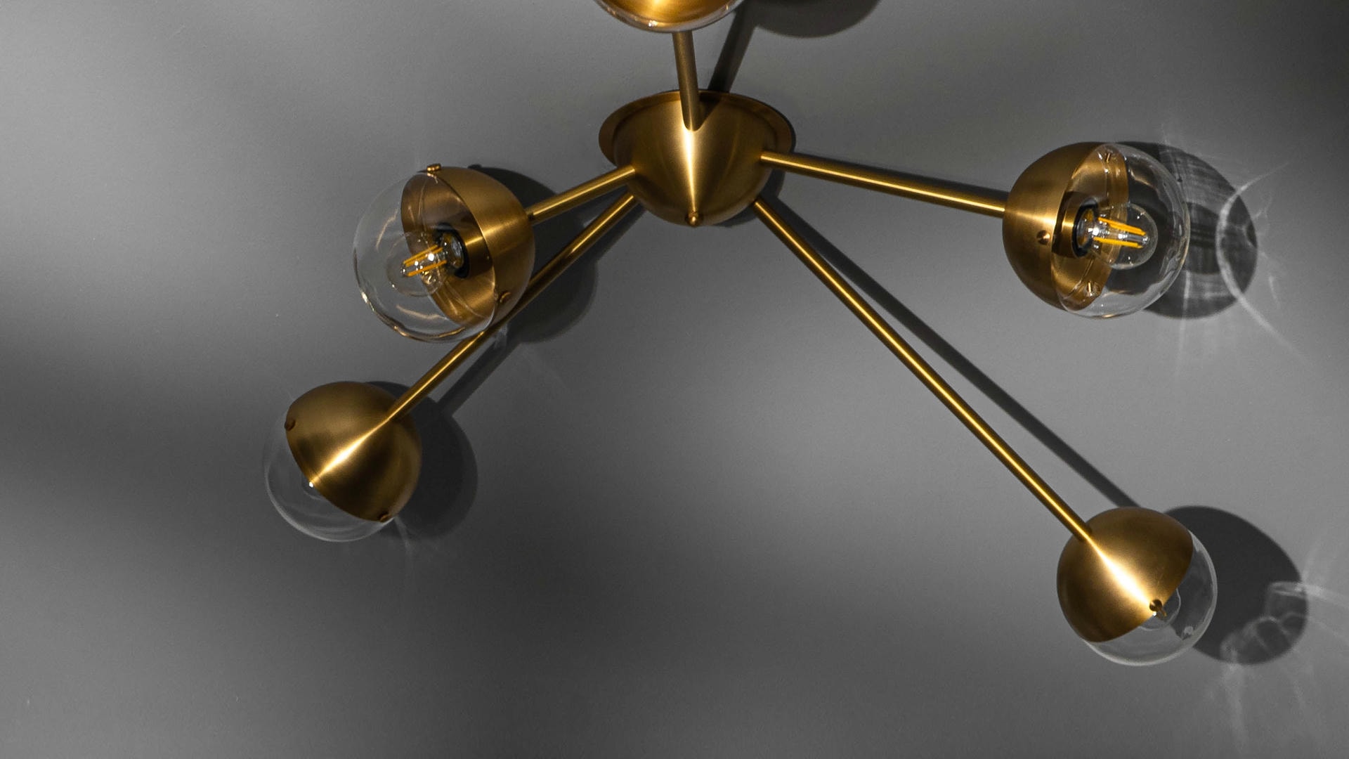 Molecule Spark Flush Mount by Schwung 6