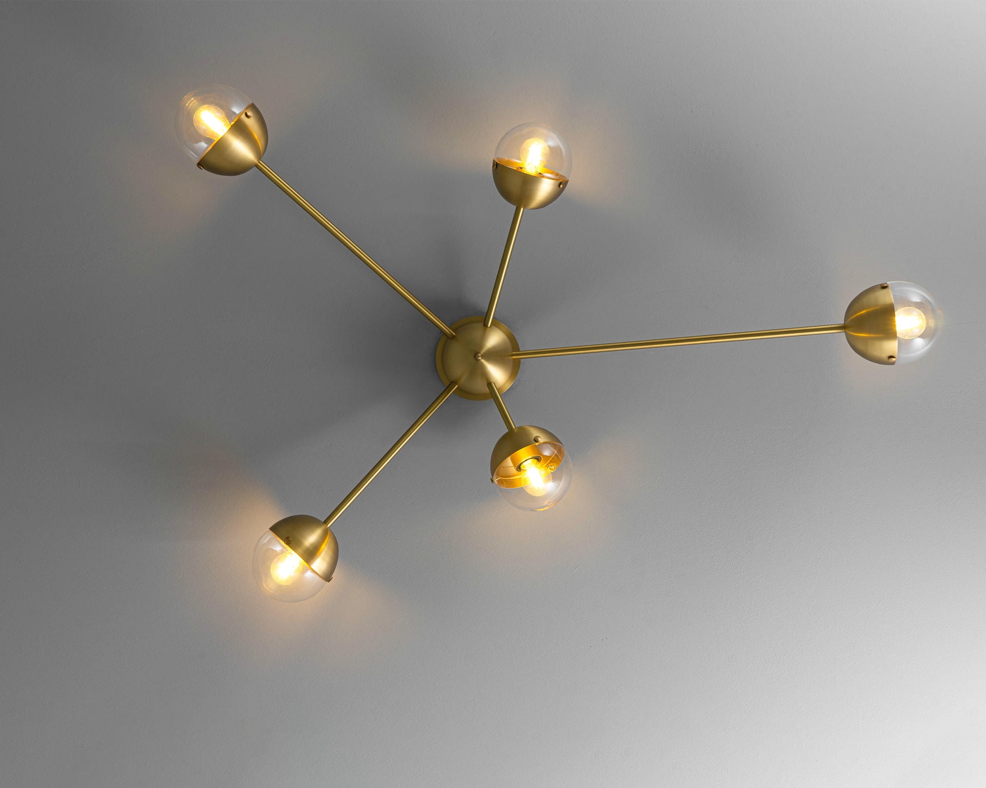 Molecule Spark Flush Mount by Schwung 7