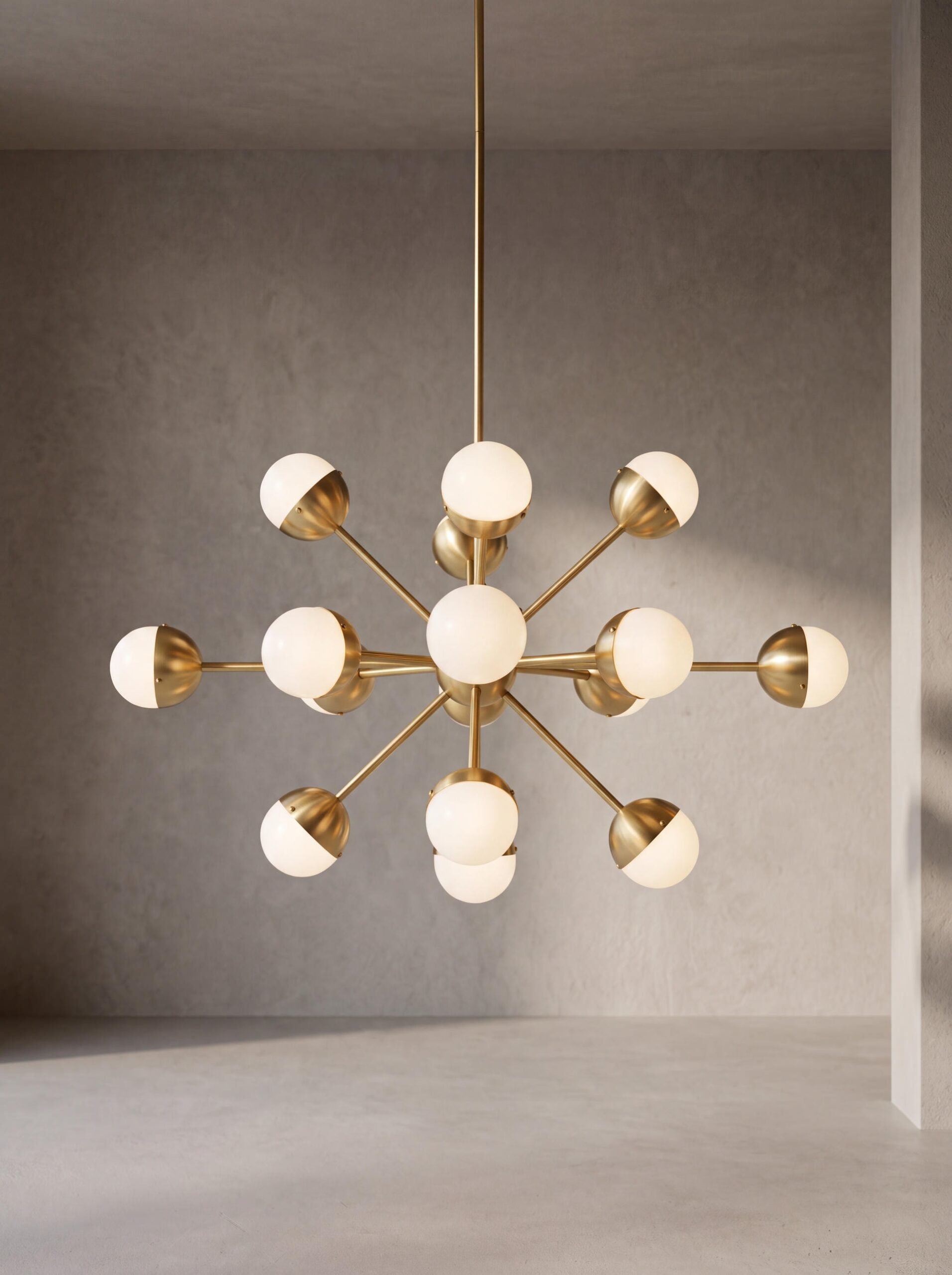Molecule Spark Oval 17 Chandelier by Schwung 15
