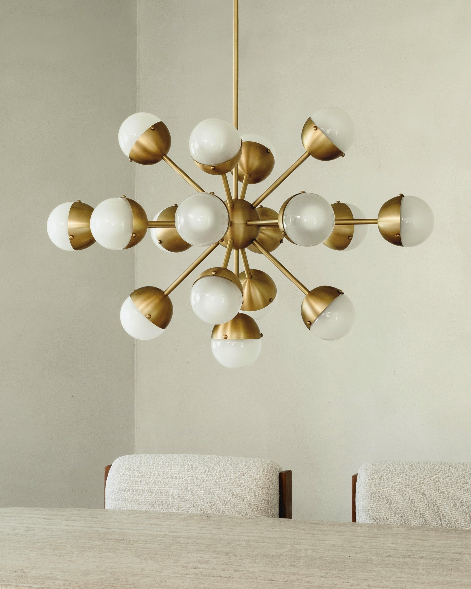 Molecule Spark Oval 17 Chandelier by Schwung 3