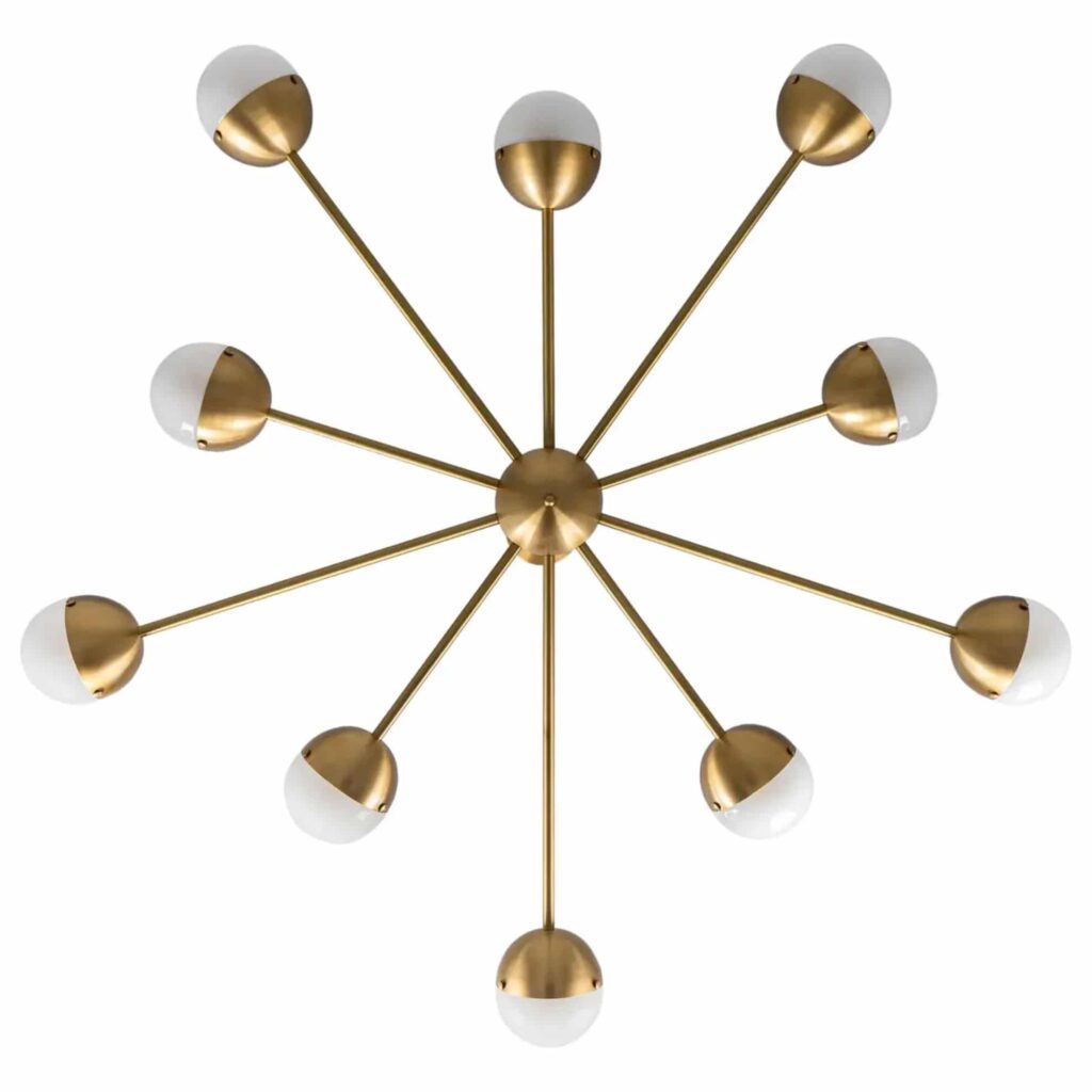 Molecule Spark Round 10 Chandelier by Schwung 1
