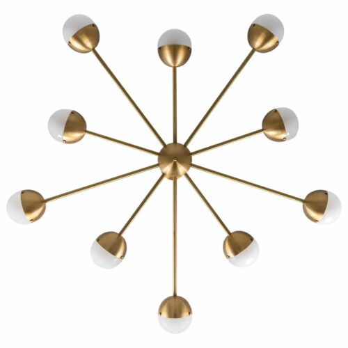 Molecule Spark Round 10 Chandelier by Schwung 1