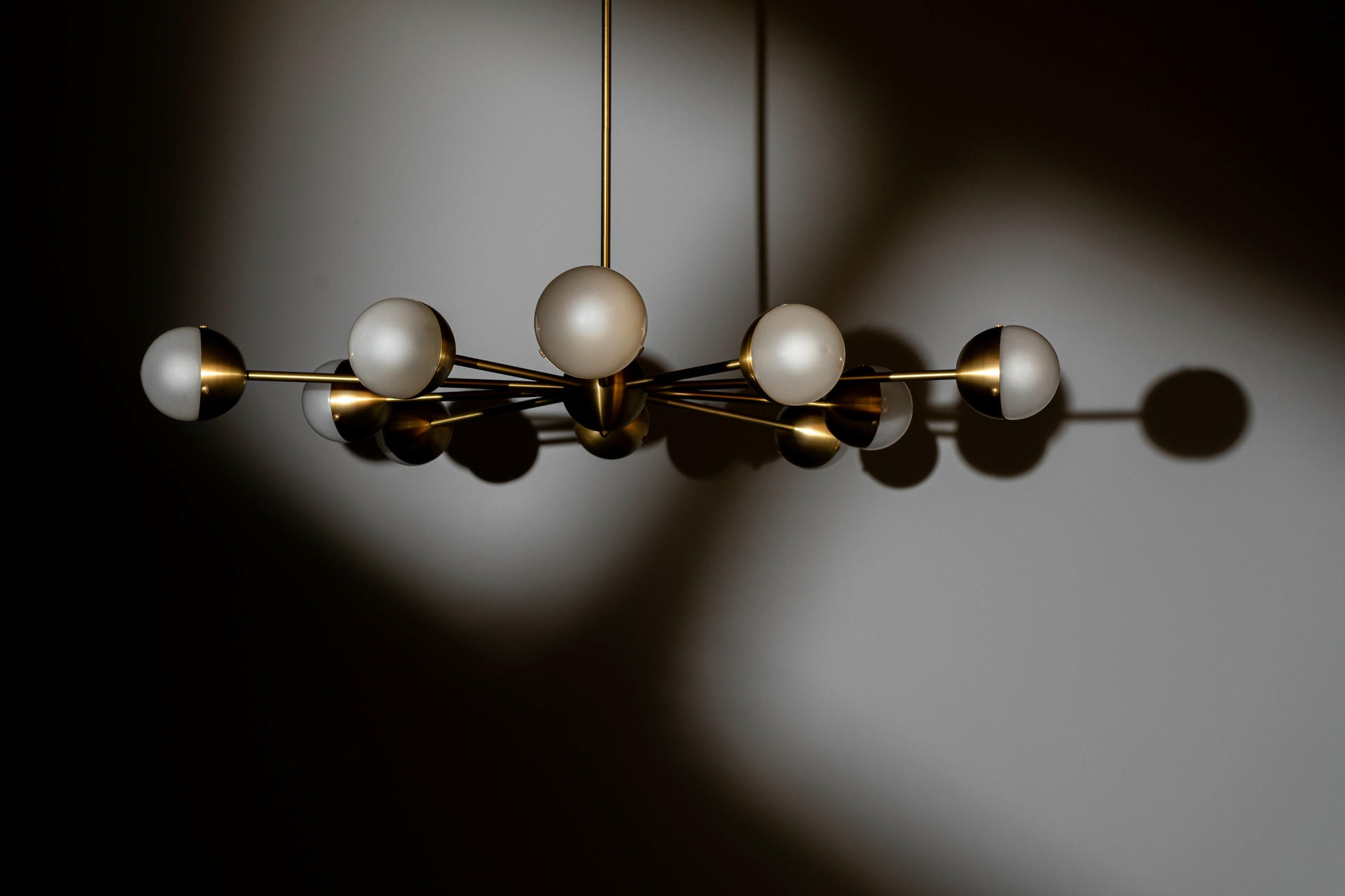 Molecule Spark Round 10 Chandelier by Schwung 11