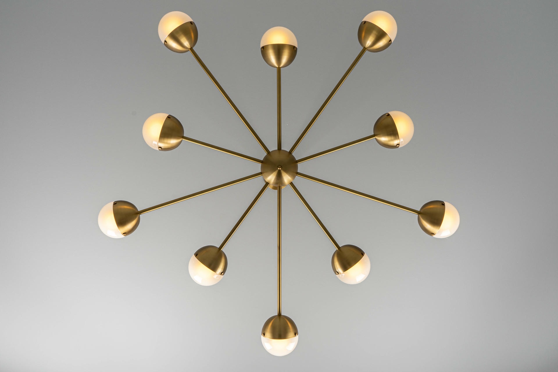 Molecule Spark Round 10 Chandelier by Schwung 7