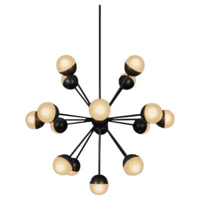 Molecule Spark Round 17 Chandelier by Schwung