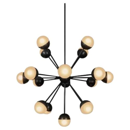 Molecule Spark Round 17 Chandelier by Schwung 1