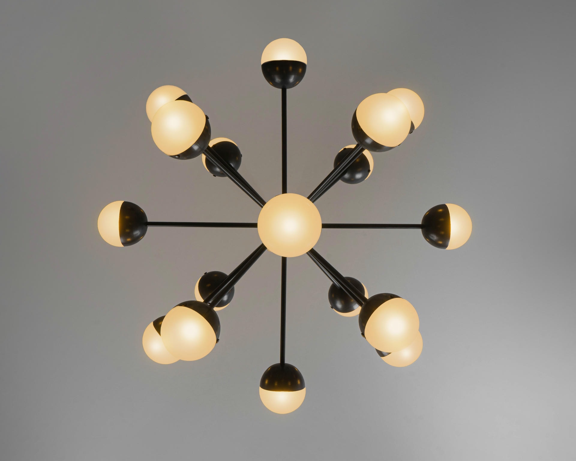 Molecule Spark Round 17 Chandelier by Schwung 3