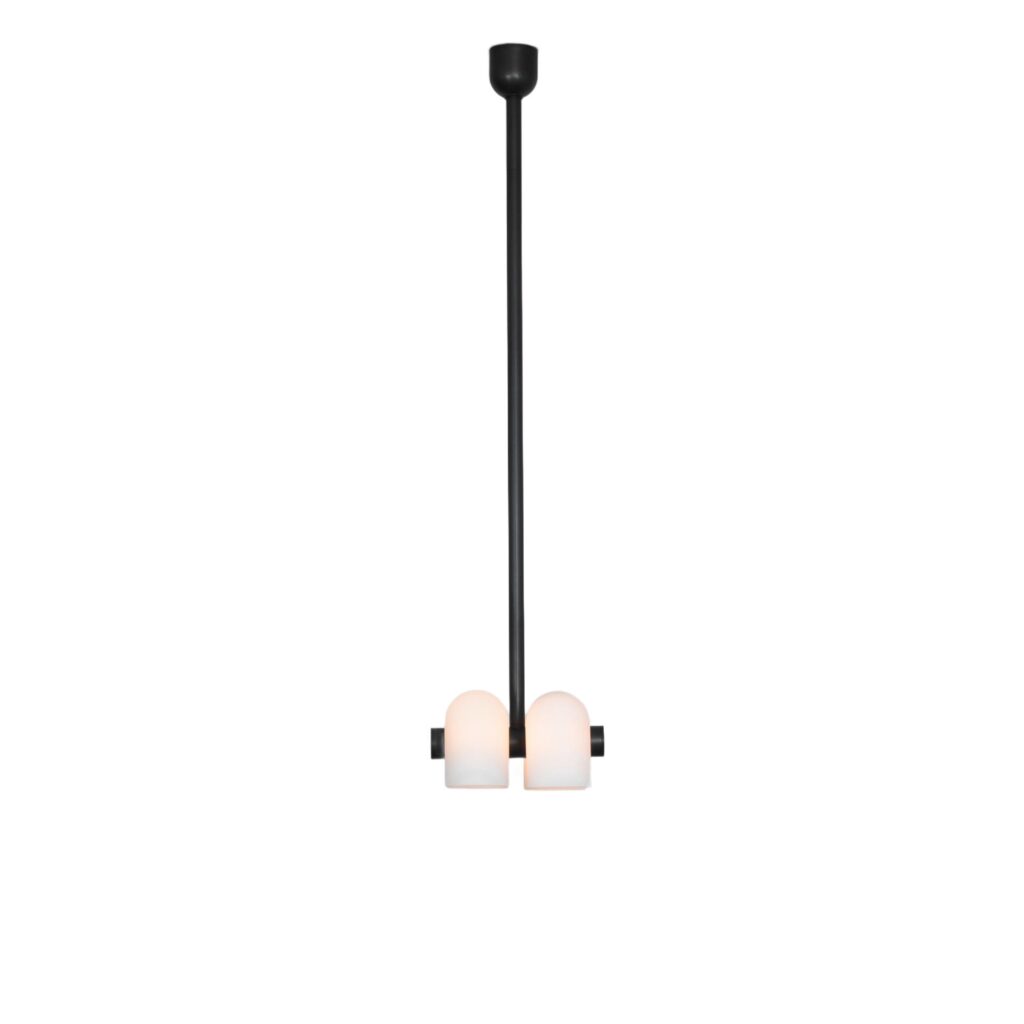 Odyssey 4 Black Gunmetal Chandelier by Schwung 1