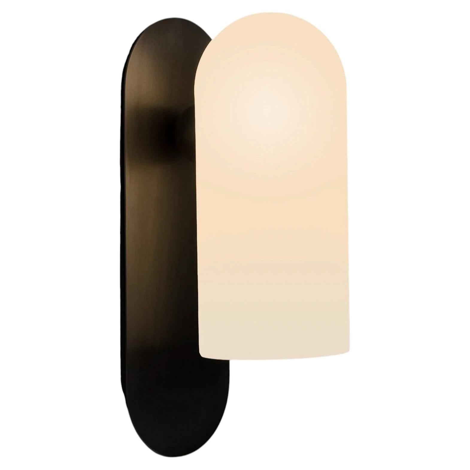 Odyssey LG Black Wall Sconce by Schwung 1