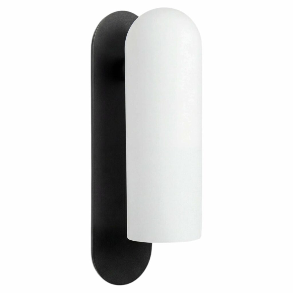 Odyssey LG Black Wall Sconce by Schwung 1