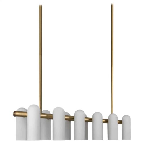 Odyssey Linear MD Brass Chandelier by Schwung 1