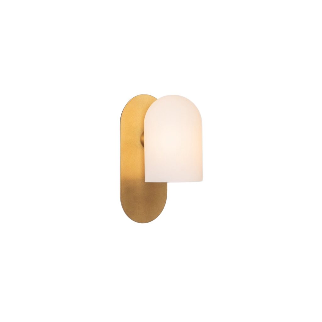 Odyssey SM Brass Wall Sconce by Schwung 1