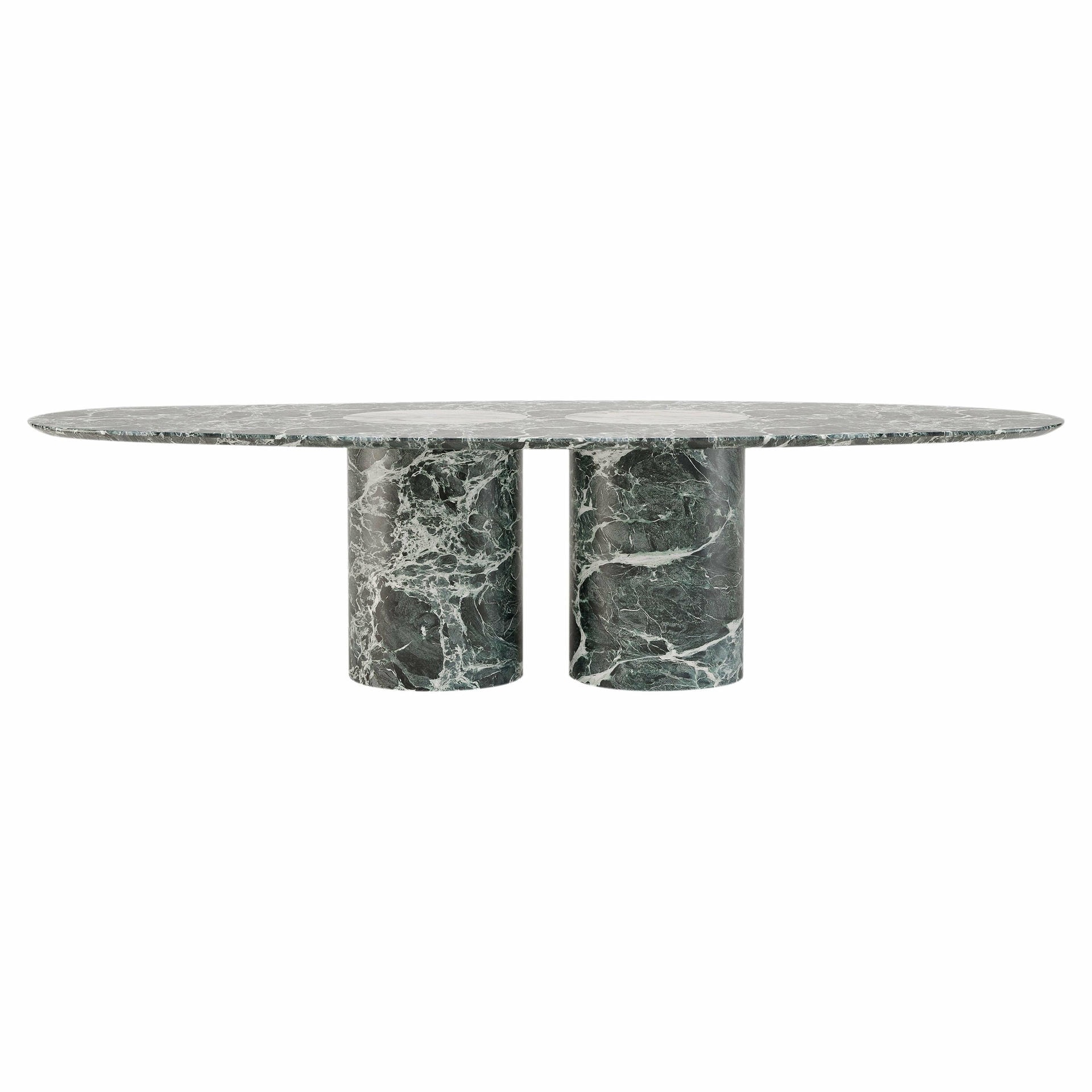 Salvante D1 Dining Table, Crema Tirreno Marble by Piotr Dąbrowa 1