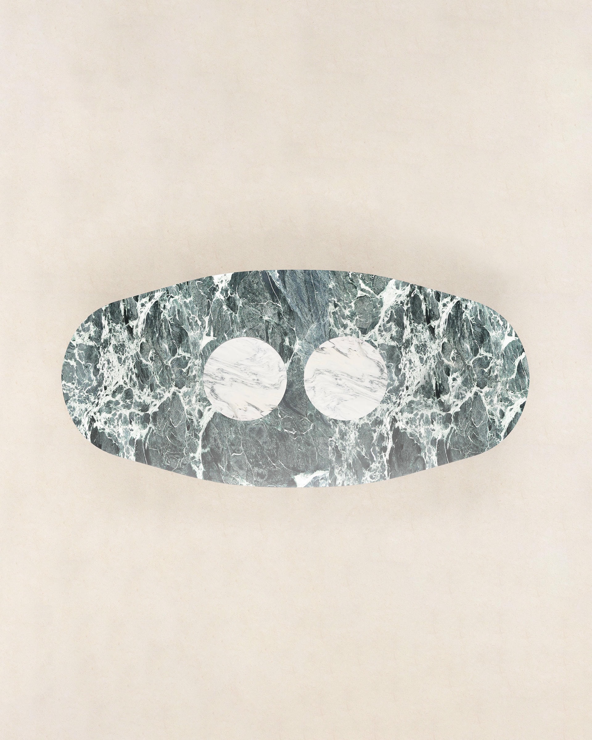 Salvante D1 Dining Table, Crema Tirreno Marble by Piotr Dąbrowa 5