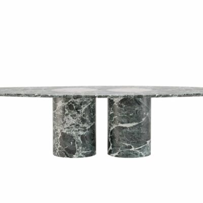 Salvante D1 Dining Table, Crema Tirreno Marble by Piotr Dąbrowa