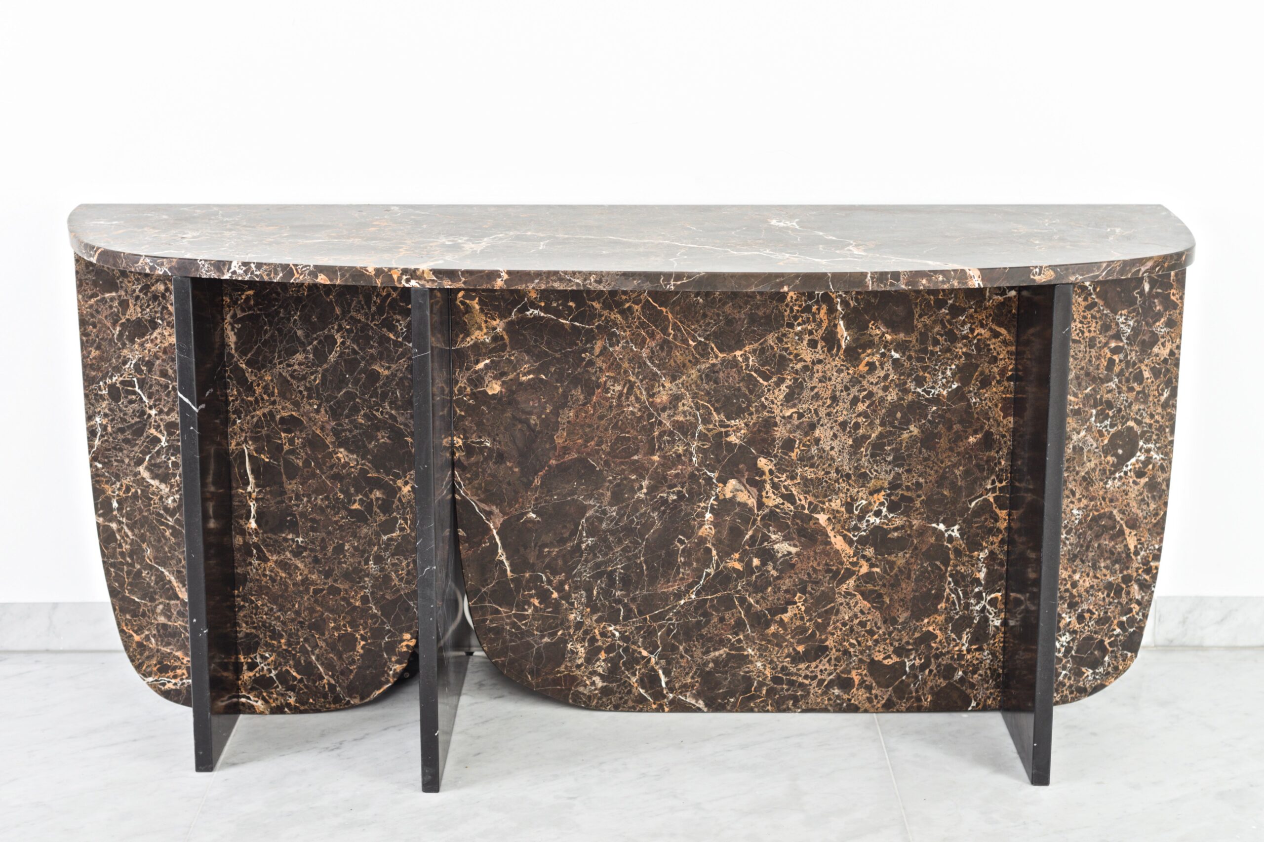 Trilithon Marble Console Table by OS And OOS 2