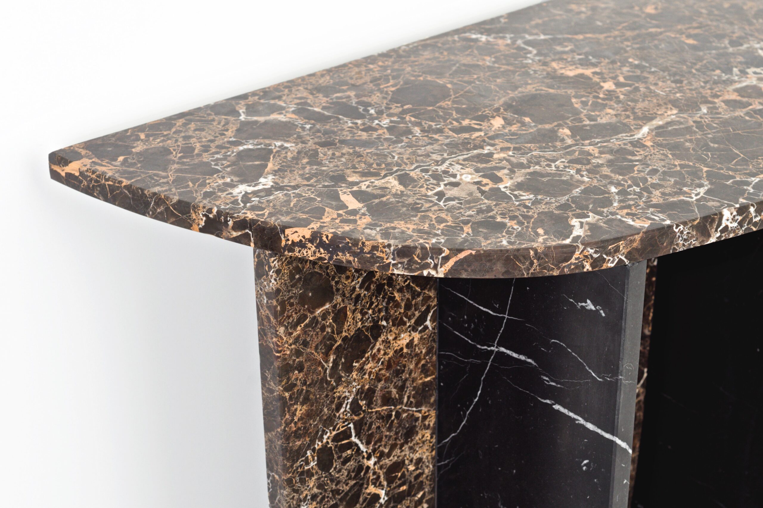 Trilithon Marble Console Table by OS And OOS 3