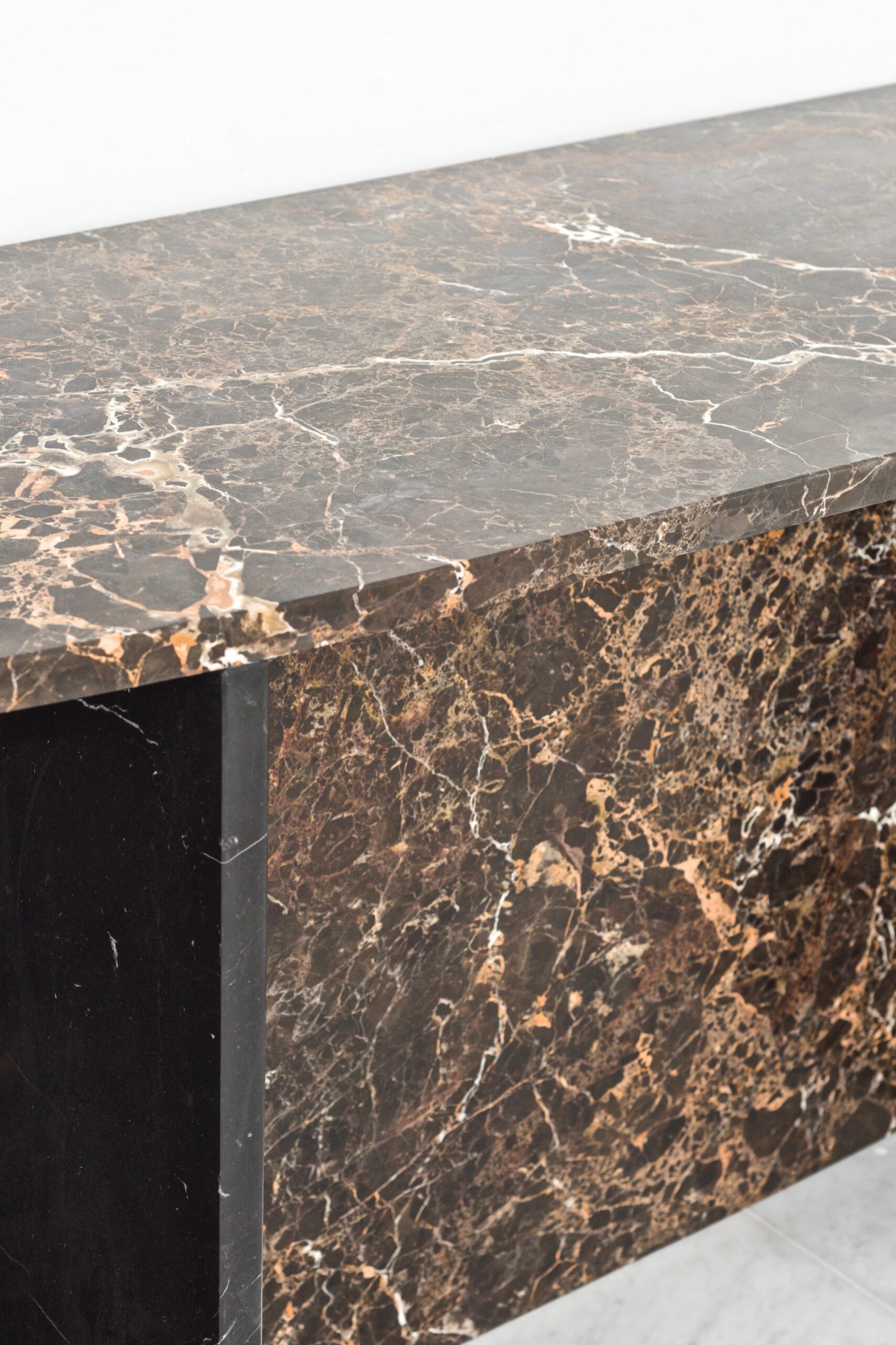 Trilithon Marble Console Table by OS And OOS 5