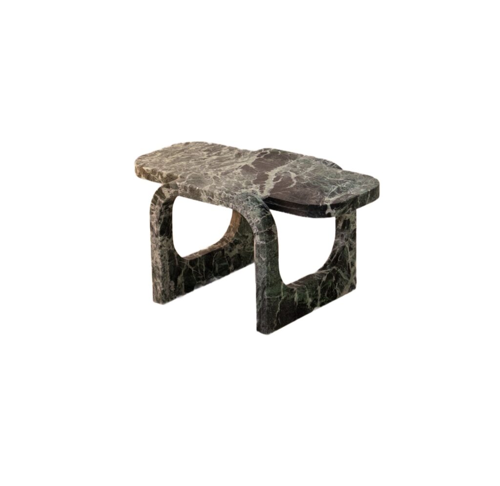 Verde Alpi Cut and Fold Coffee Table by dAM Atelier 1