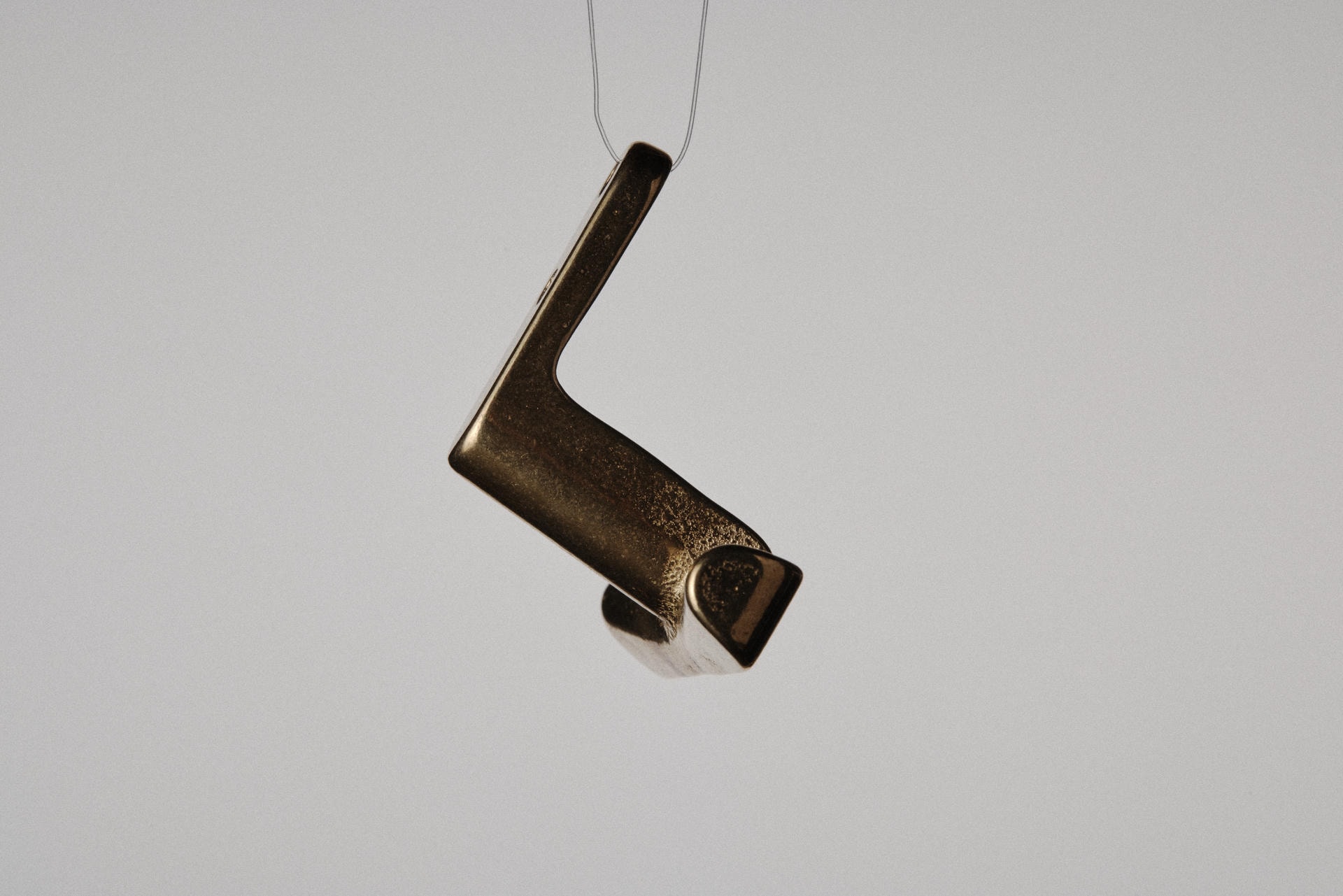 Aluminium Counter Hook by Henry Wilson 2
