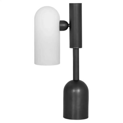 Odyssey 1 Black Table Lamp by Schwung