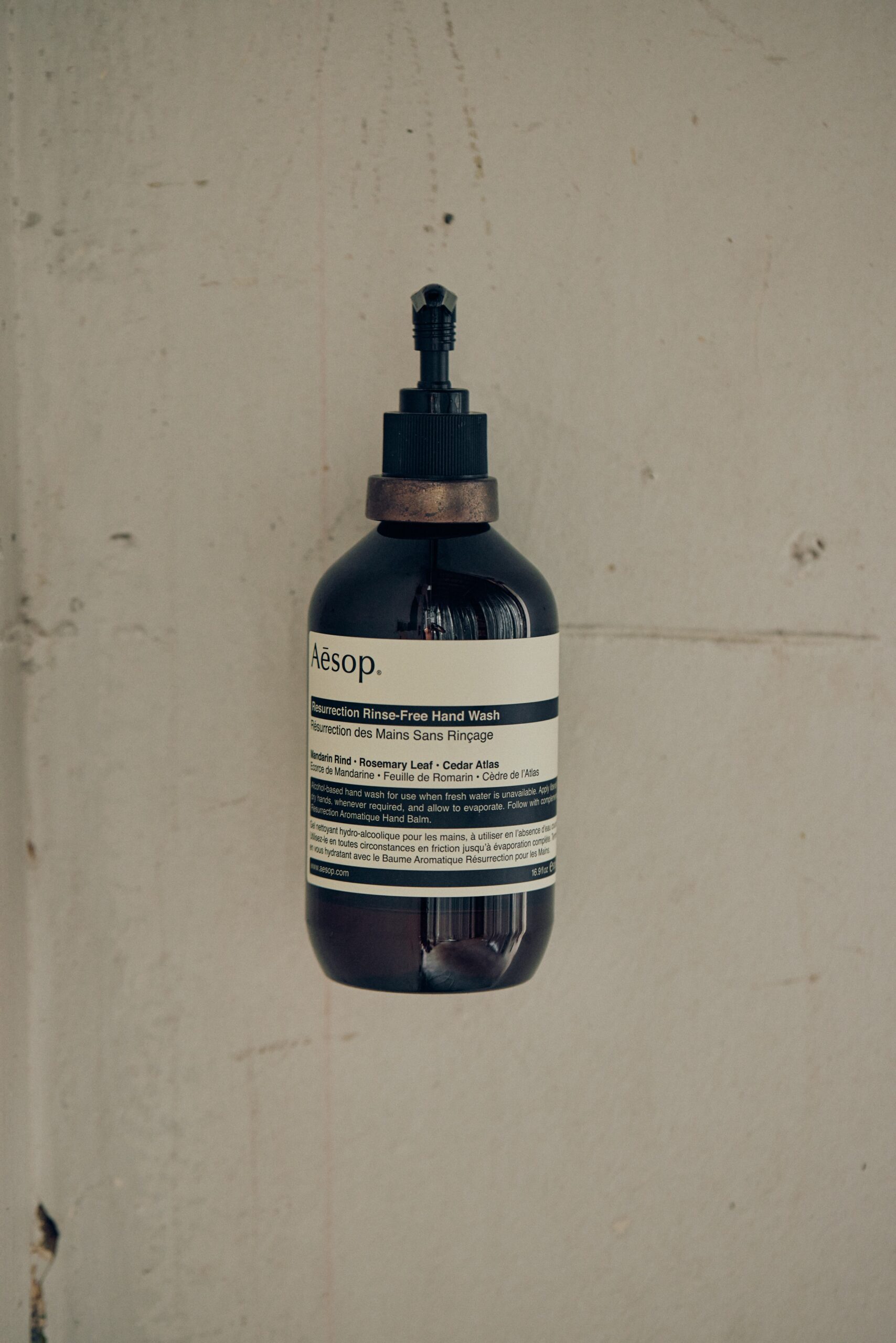 Blackened Bottle Bracket in Aluminium & Brass by Henry Wilson 4