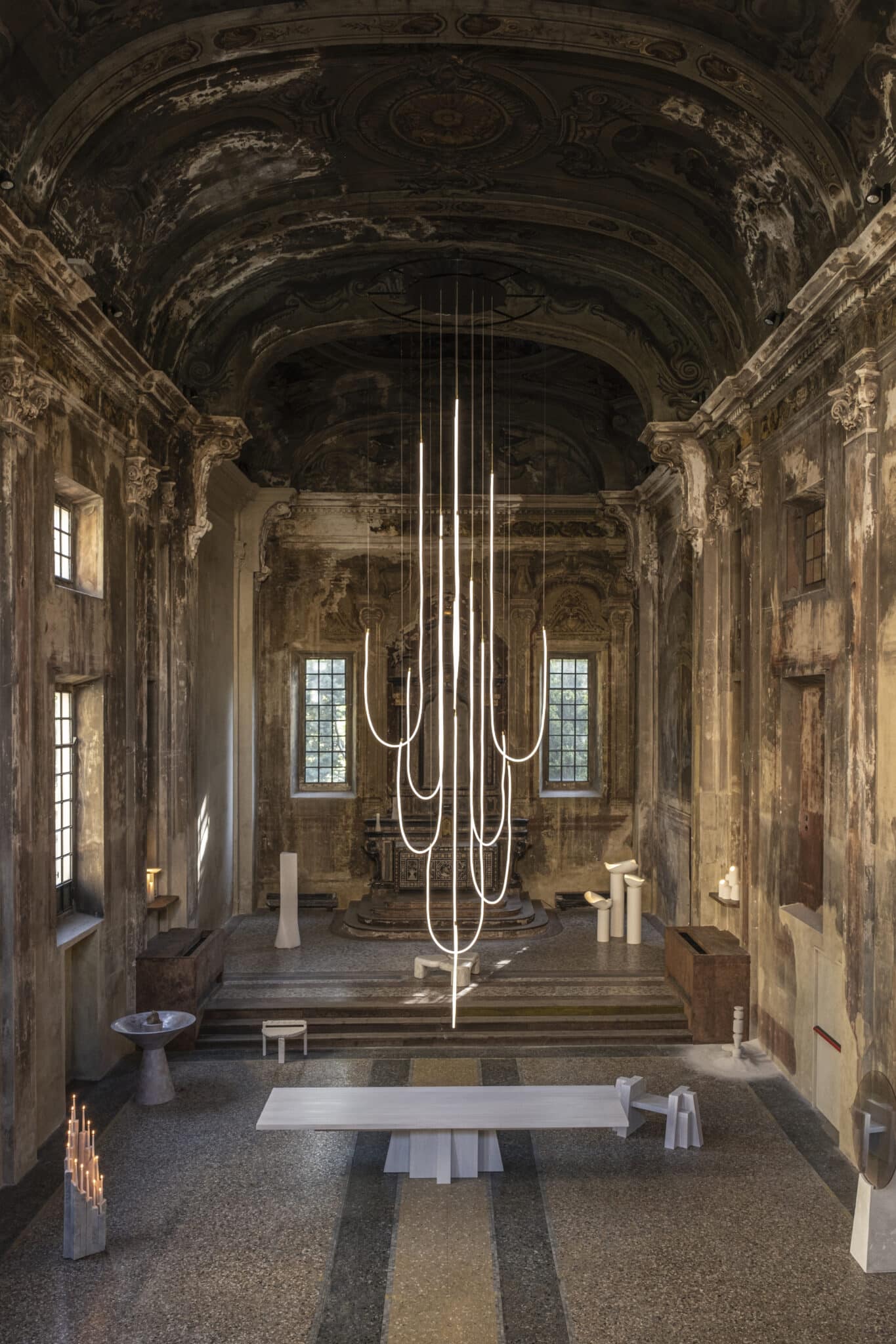 Cascade Of Light Pendant by Morghen Studio 4