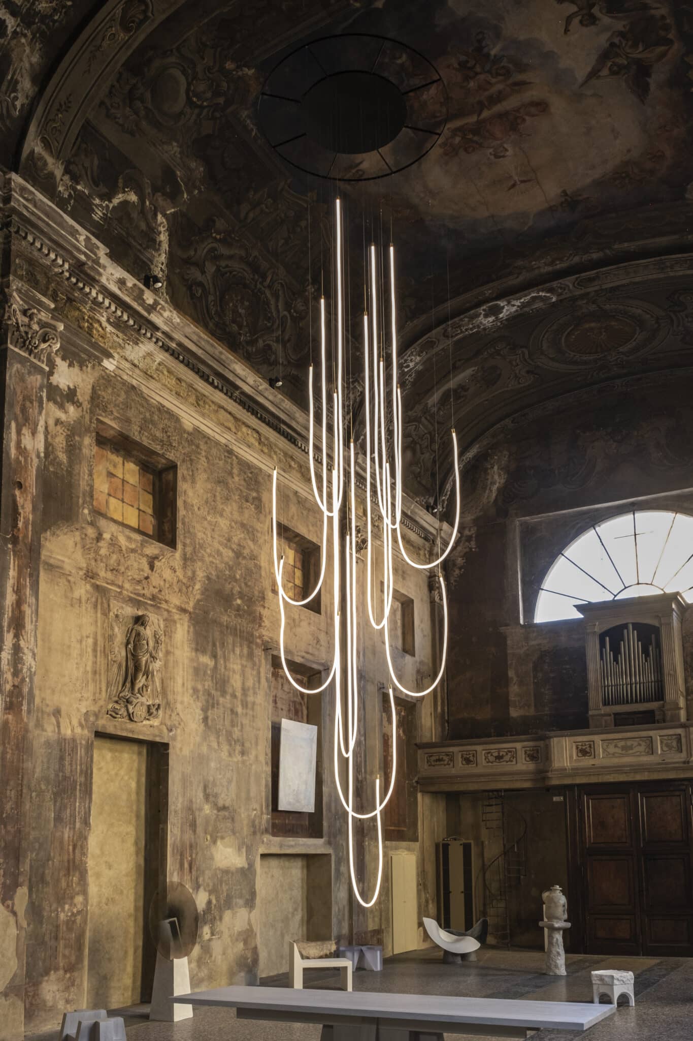 Cascade Of Light Pendant by Morghen Studio 7
