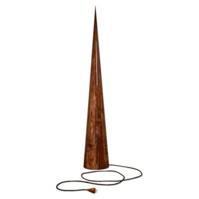 Chechen Wood Floor Lamp by Alina Rotzinger
