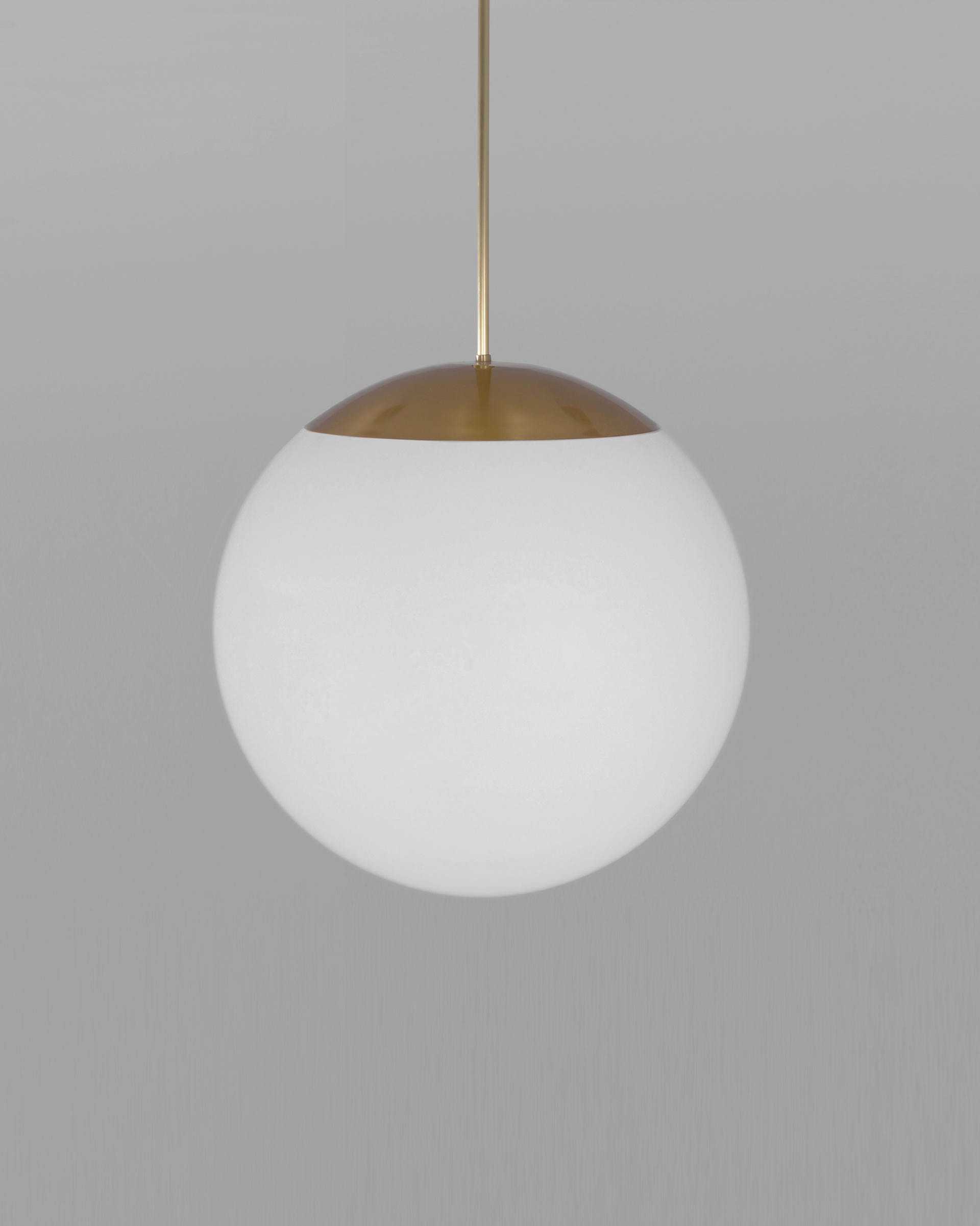 Glass Globe Opal 50 Pendant Light by Schwung 2