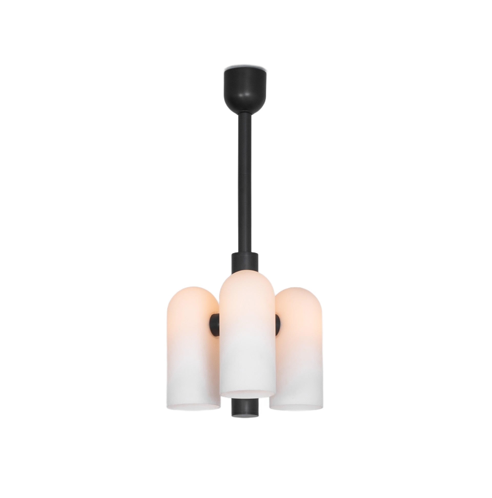 Odyssey 3 Black Pendant Light by Schwung 1