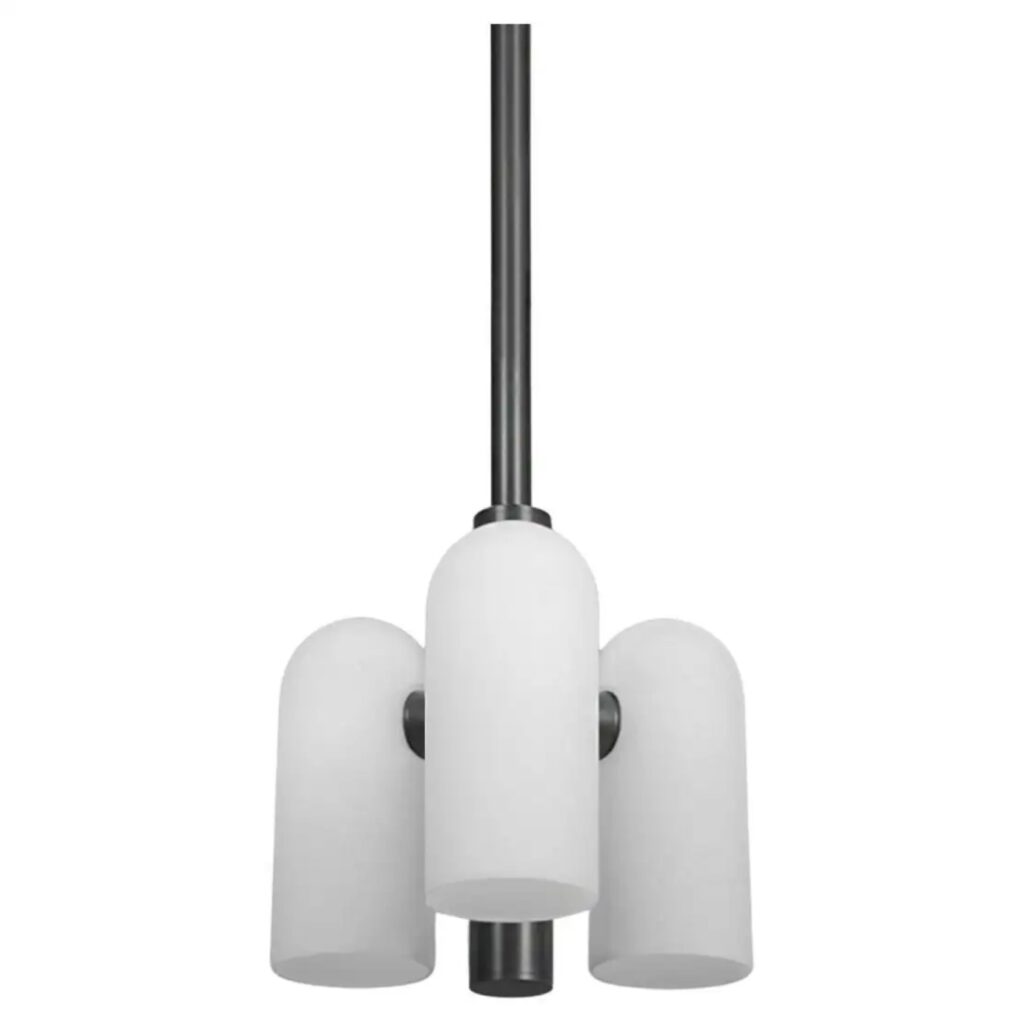 Odyssey 3 Black Pendant Light by Schwung 1