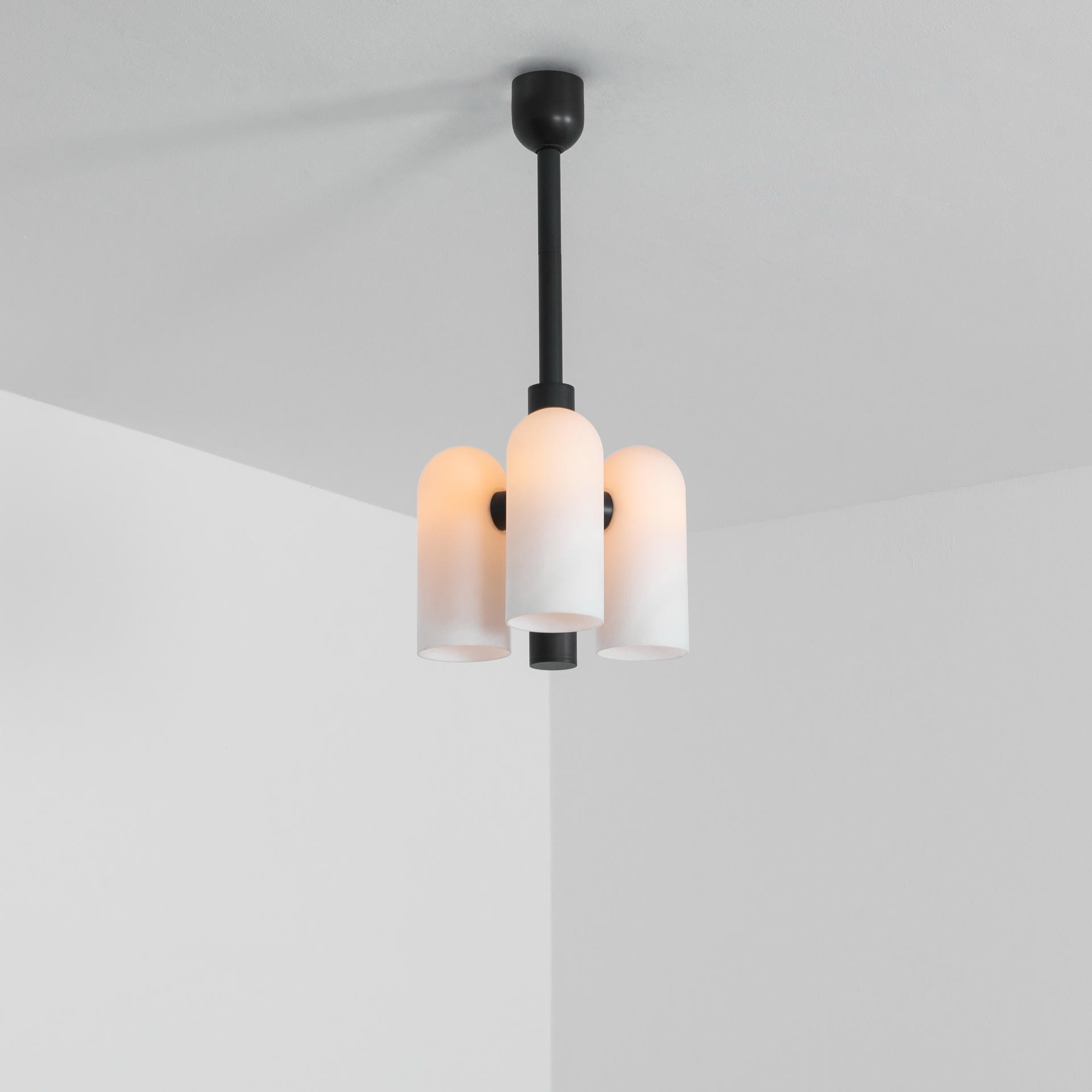 Odyssey 3 Black Pendant Light by Schwung 9
