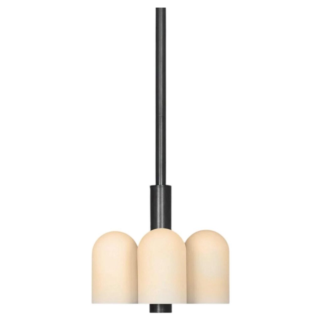 Odyssey 6 Black Pendant Light by Schwung 1