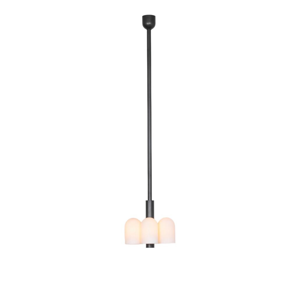 Odyssey 6 Black Pendant Light by Schwung 1