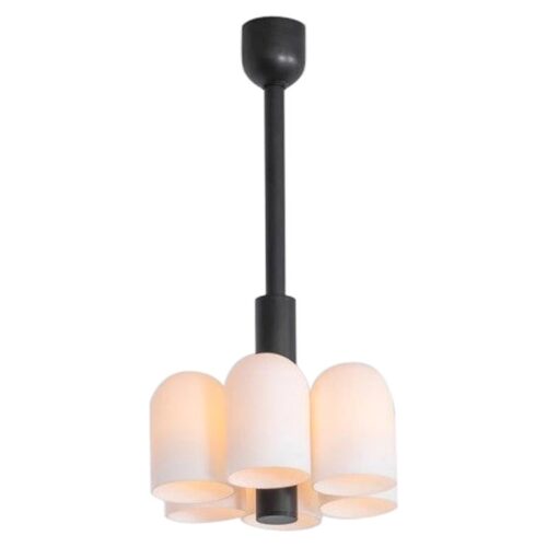 Odyssey 6 Black Pendant Light by Schwung 1