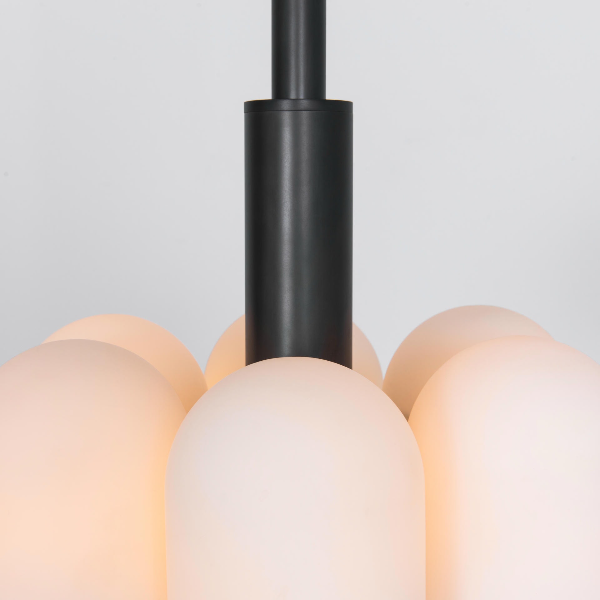 Odyssey 6 Black Pendant Light by Schwung 3