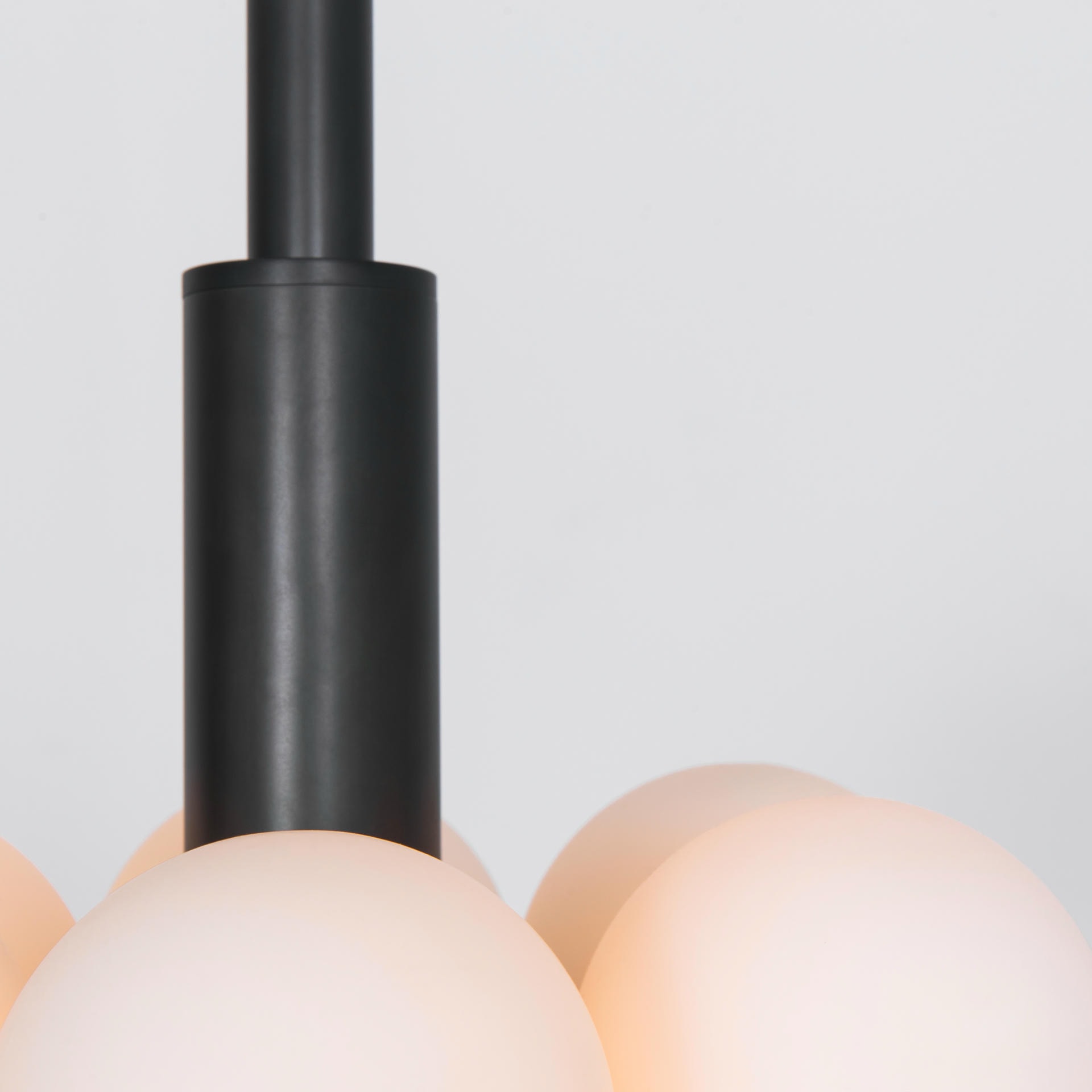 Odyssey 6 Black Pendant Light by Schwung 4