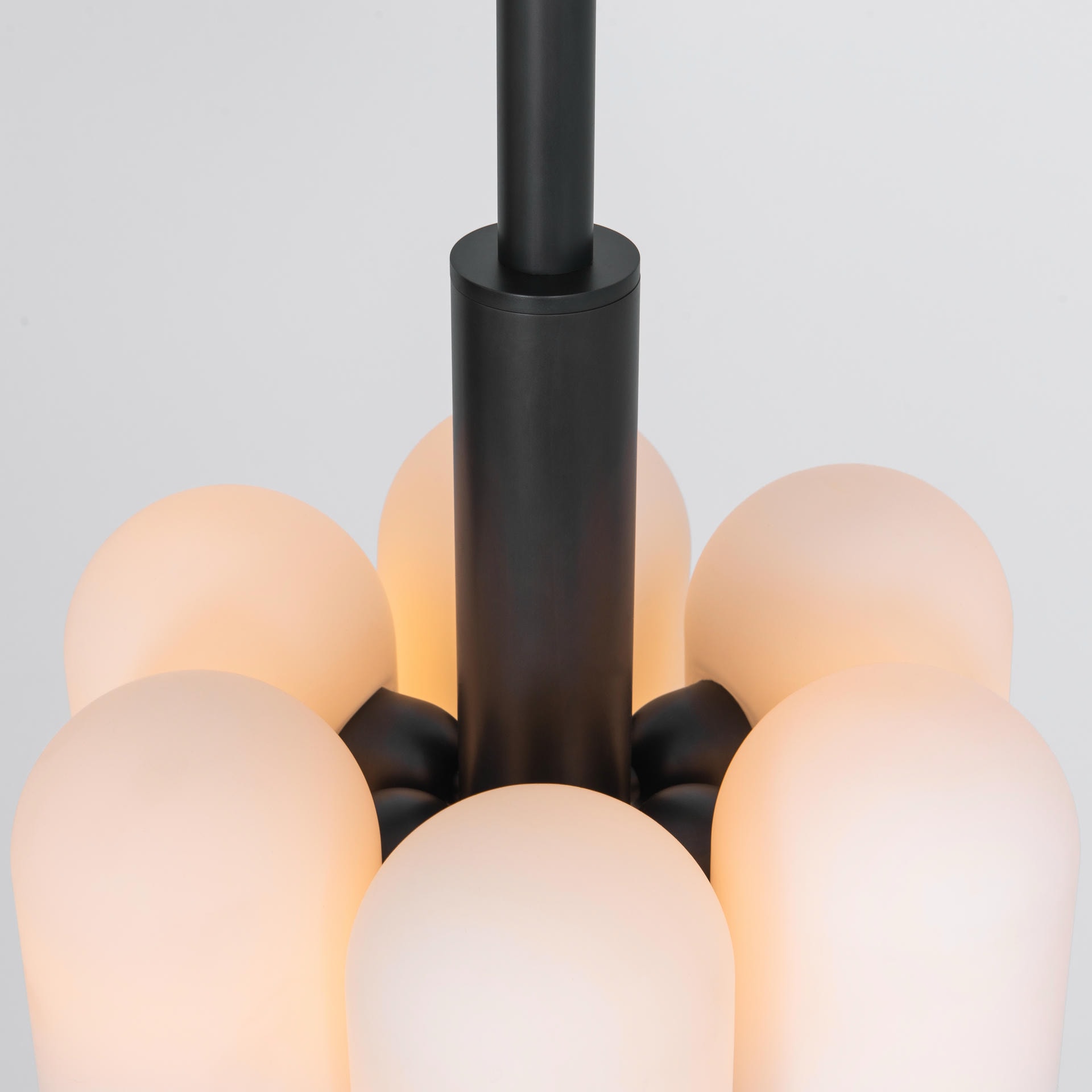 Odyssey 6 Black Pendant Light by Schwung 5