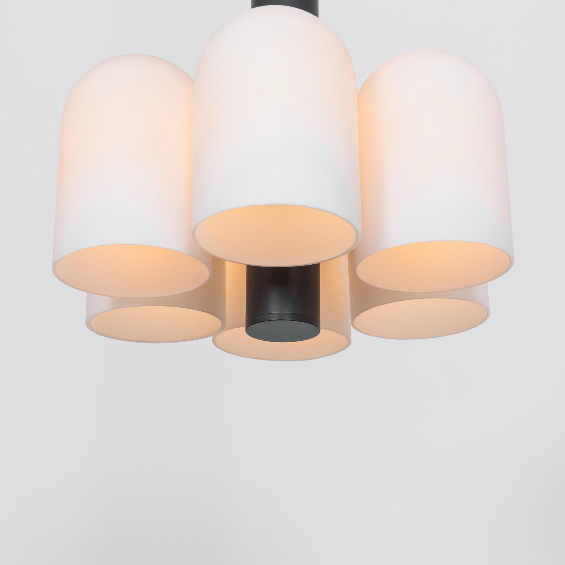 Odyssey 6 Black Pendant Light by Schwung 6