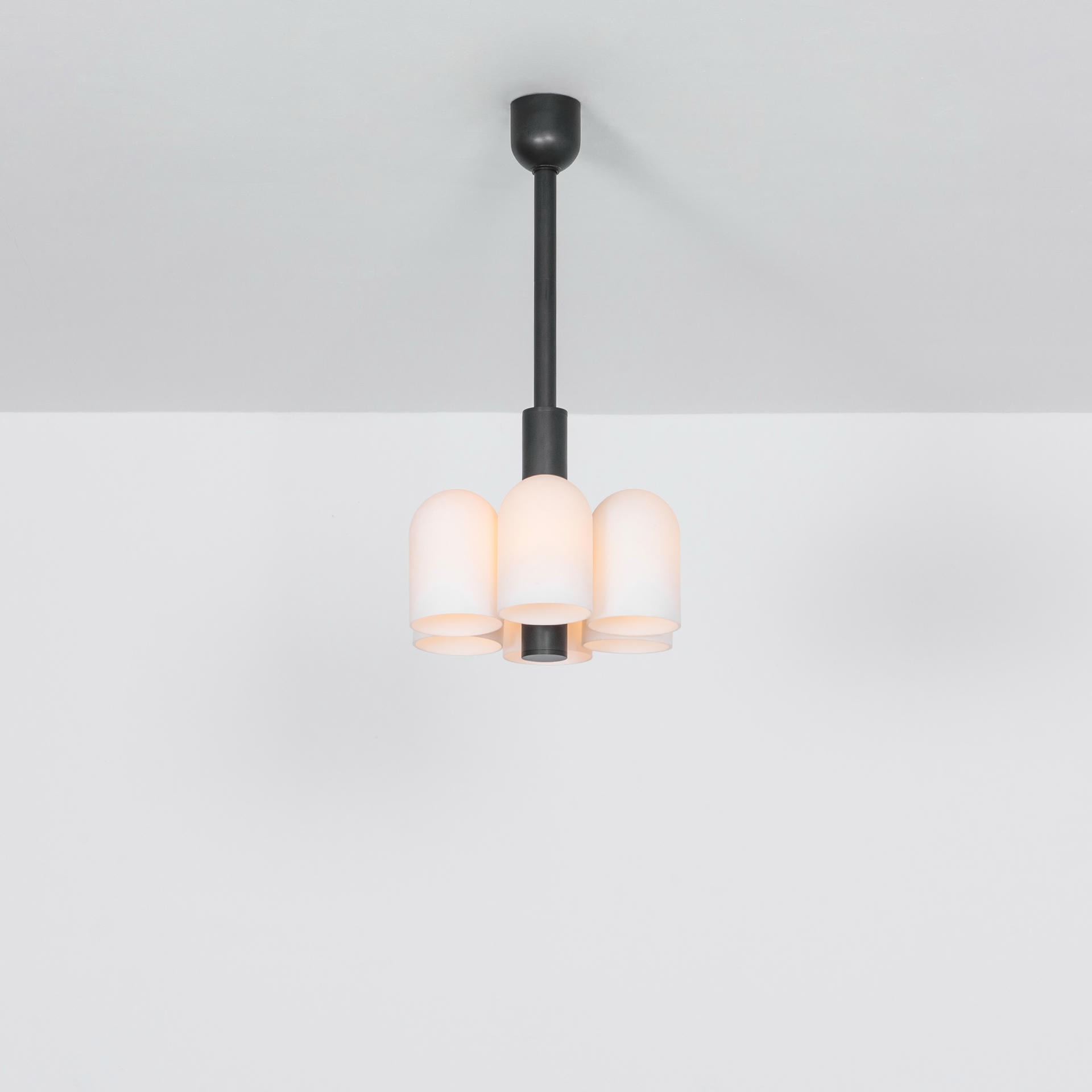 Odyssey 6 Black Pendant Light by Schwung 7