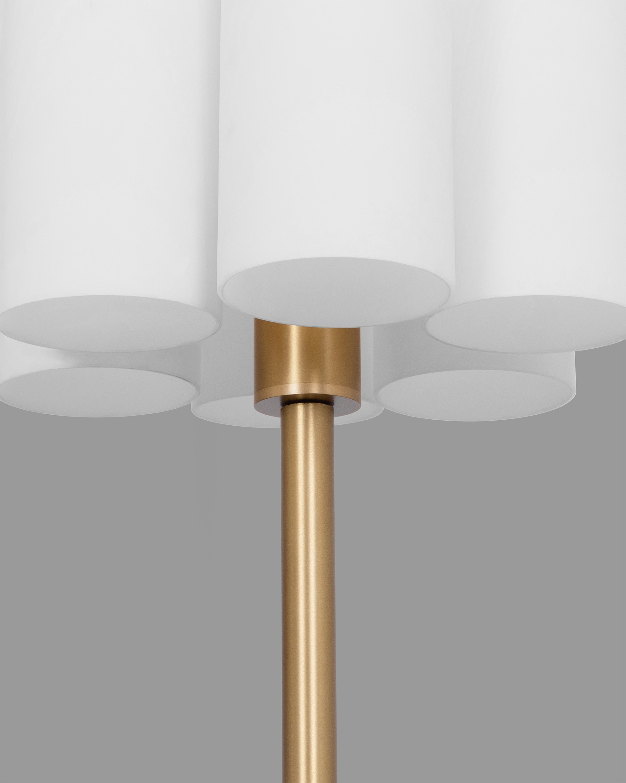 Odyssey 6 Brass Floor Lamp by Schwung 3