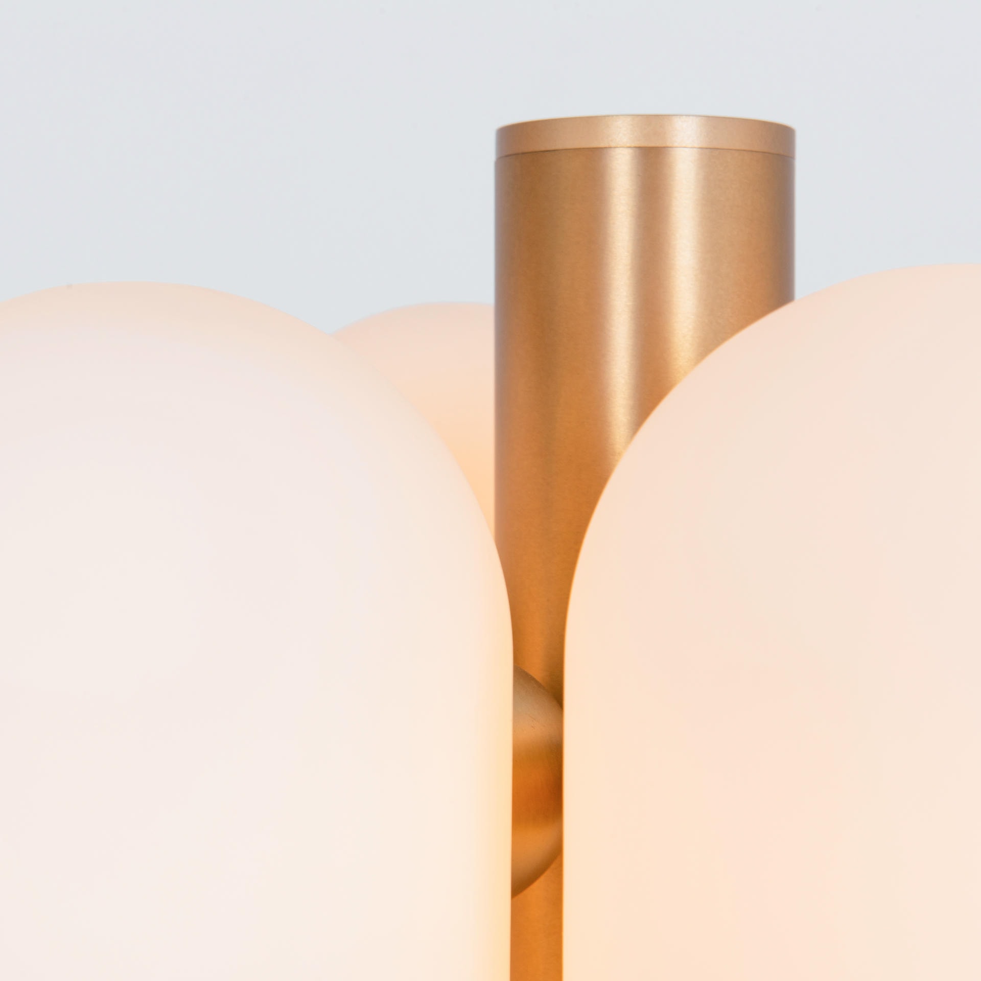 Odyssey 6 Brass Floor Lamp by Schwung 4